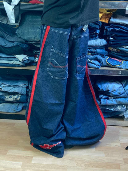 PicoWear baggy hiphop - Size 46 - vintage - ample - brodé - 1990s - 2000s - cybery2k - rare