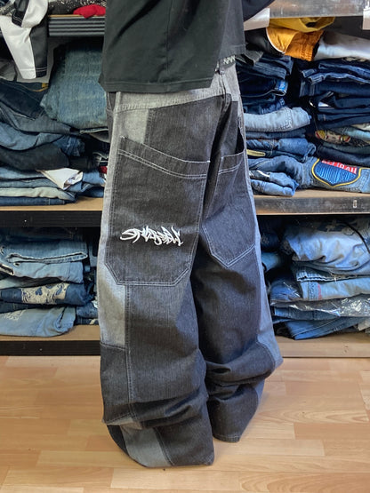 PicoWear baggy hiphop - Size 48 - vintage - ample - brodé - 1990s - 2000s - cybery2k - rare