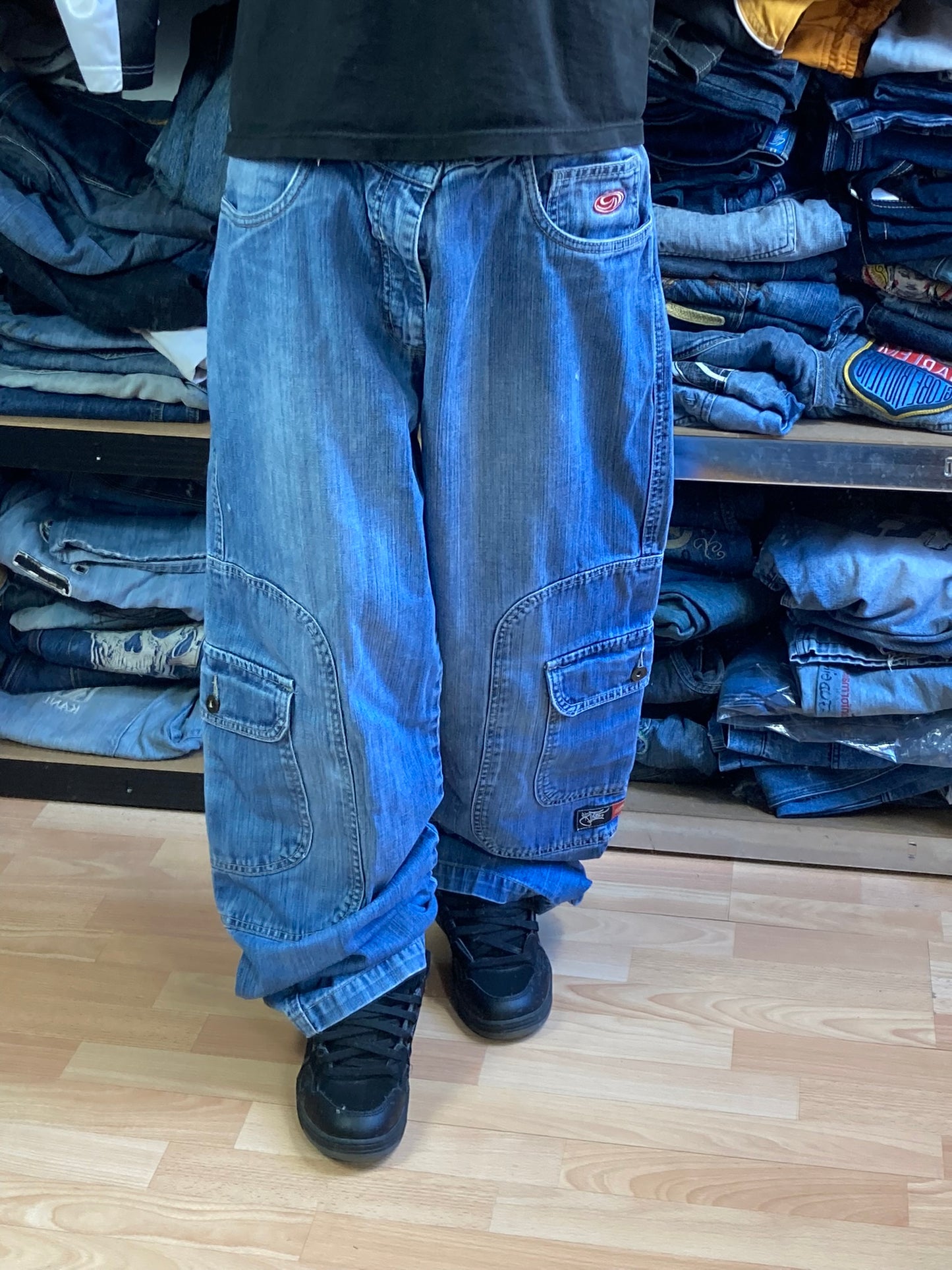 Rentz baggy hiphop - Size 40 - vintage - ample - brodé - 1990s - 2000s - cybery2k - rare