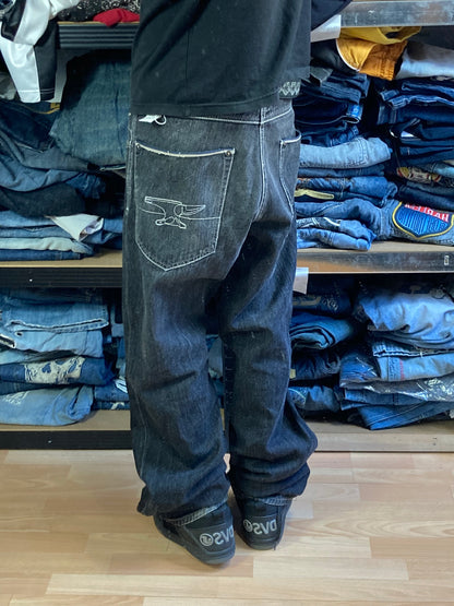 Artful dodger baggy hiphop - Size 42 - vintage - ample - brodé - 1990s - 2000s - cybery2k - rare