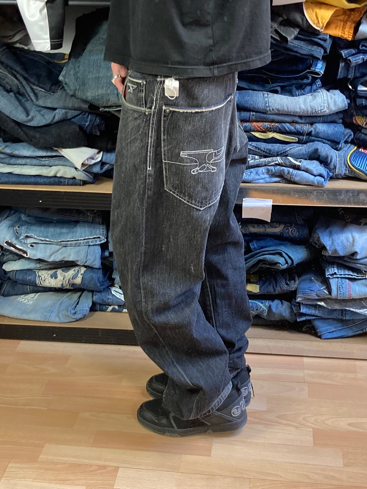 Artful dodger baggy hiphop - Size 42 - vintage - ample - brodé - 1990s - 2000s - cybery2k - rare