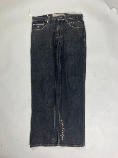 Artful dodger baggy hiphop - Size 42 - vintage - ample - brodé - 1990s - 2000s - cybery2k - rare