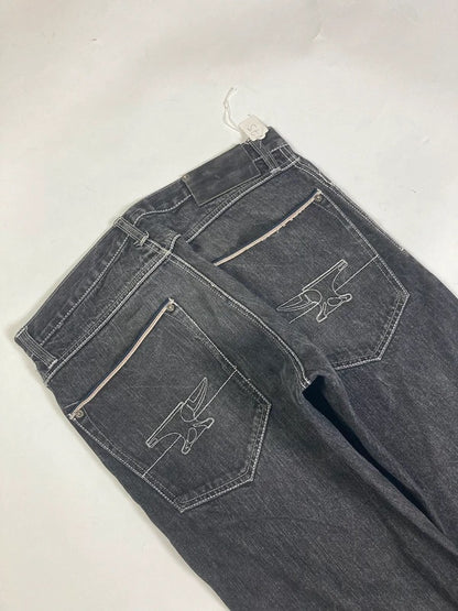 Artful dodger baggy hiphop - Size 42 - vintage - ample - brodé - 1990s - 2000s - cybery2k - rare