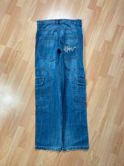 Rentz baggy hiphop - Size 40 - vintage - ample - brodé - 1990s - 2000s - cybery2k - rare