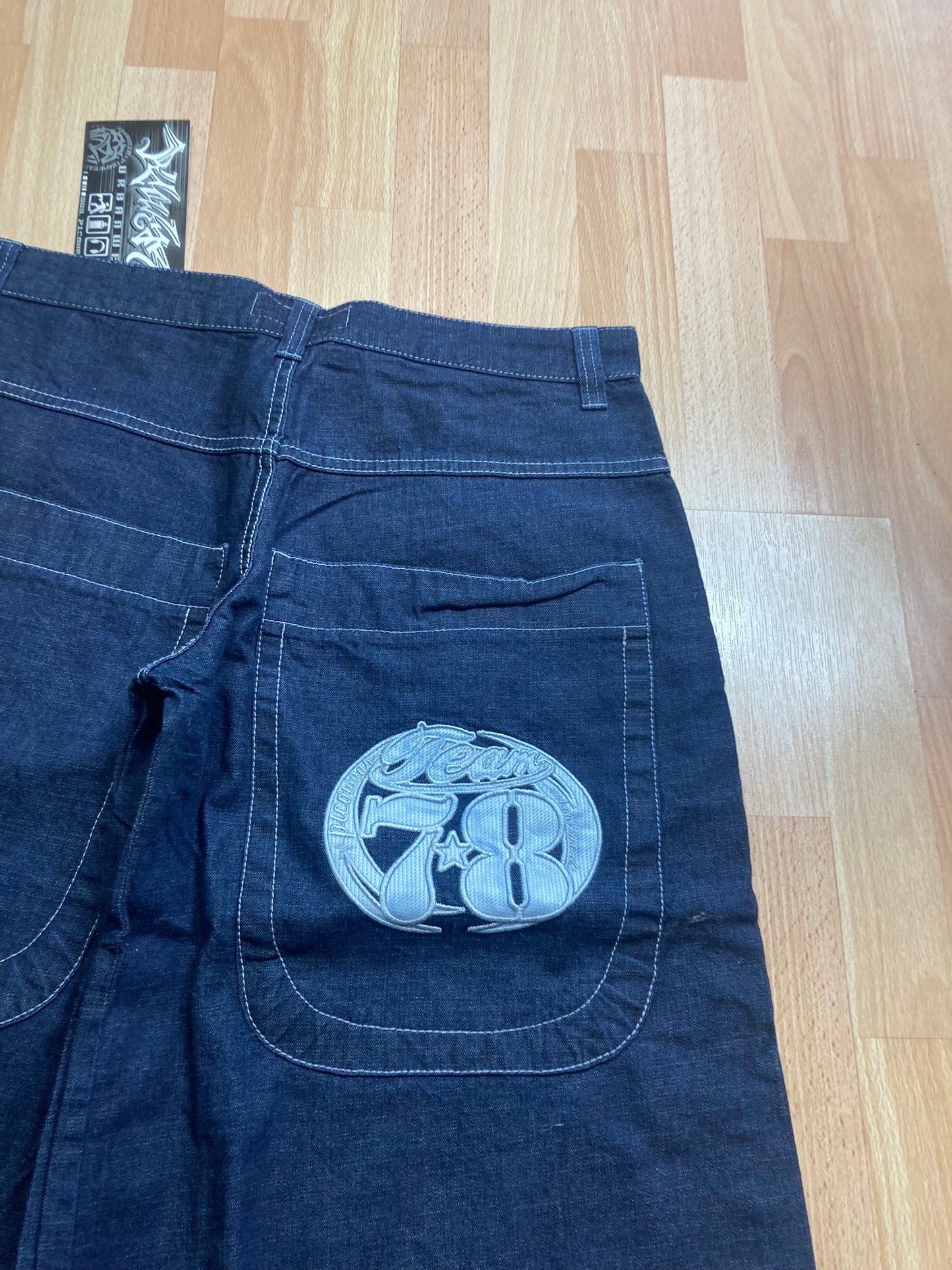 PicoWear baggy hiphop - Size36-38-40-42-44 - vintage - ample - brodé - 1990s - 2000s - cybery2k - rare