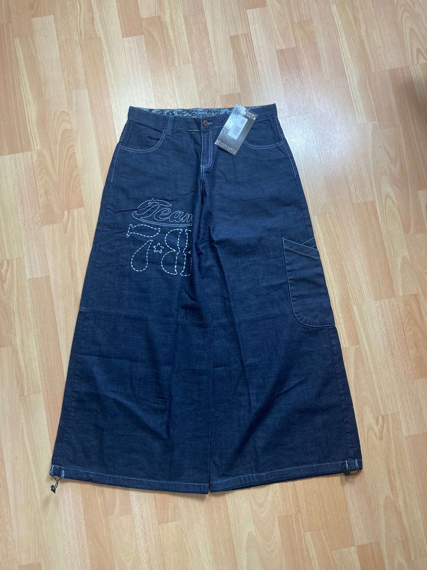 PicoWear baggy hiphop - Size36-38-40-42-44 - vintage - ample - brodé - 1990s - 2000s - cybery2k - rare