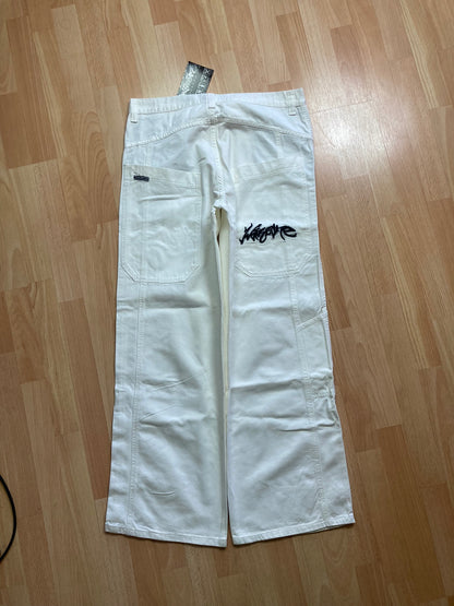 PicoWear baggy hiphop - Size 48 - vintage - ample - brodé - 1990s - 2000s - cybery2k - rare