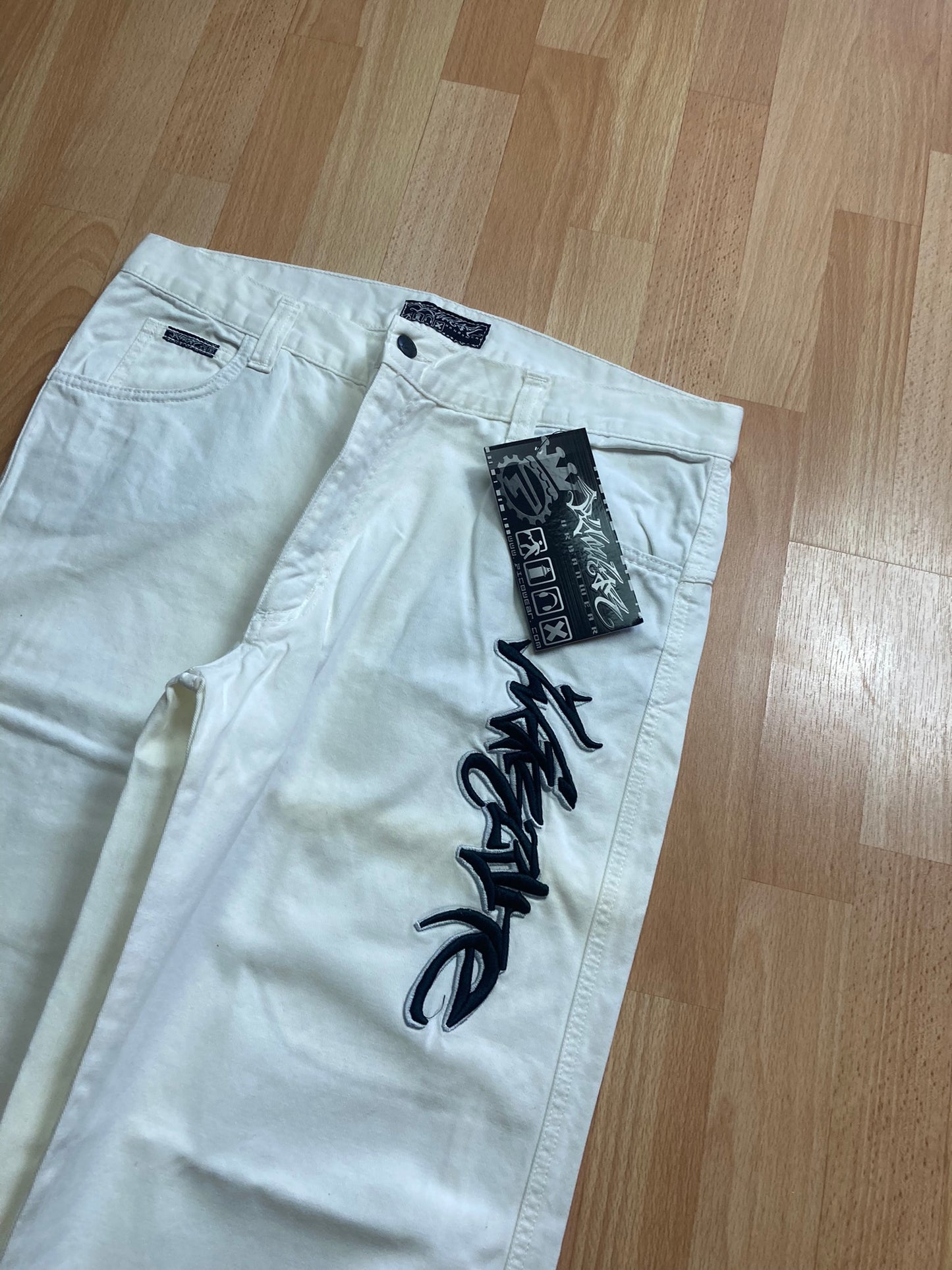 PicoWear baggy hiphop - Size 48 - vintage - ample - brodé - 1990s - 2000s - cybery2k - rare