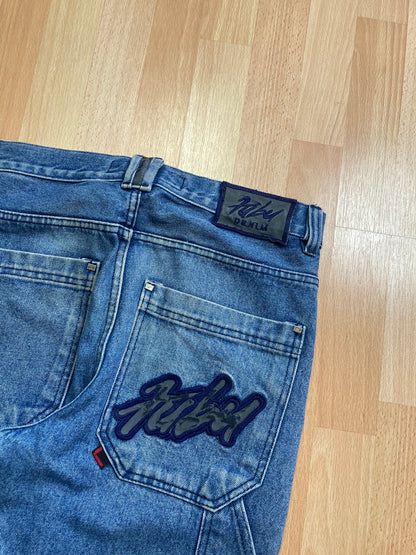 Fubu baggy hiphop - Size 41 - vintage - ample - brodé - 1990s - 2000s - cybery2k - rare