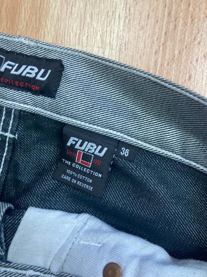 Fubu baggy hiphop - Size 46 - vintage - ample - brodé - 1990s - 2000s - cybery2k - rare