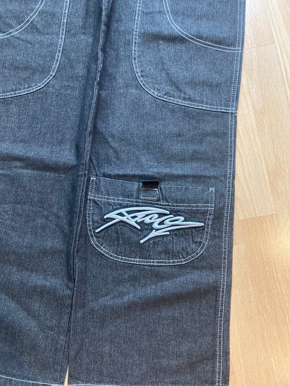 PicoWear baggy hiphop - Size 44-46-48 - vintage - ample - brodé - 1990s - 2000s - cybery2k - rare