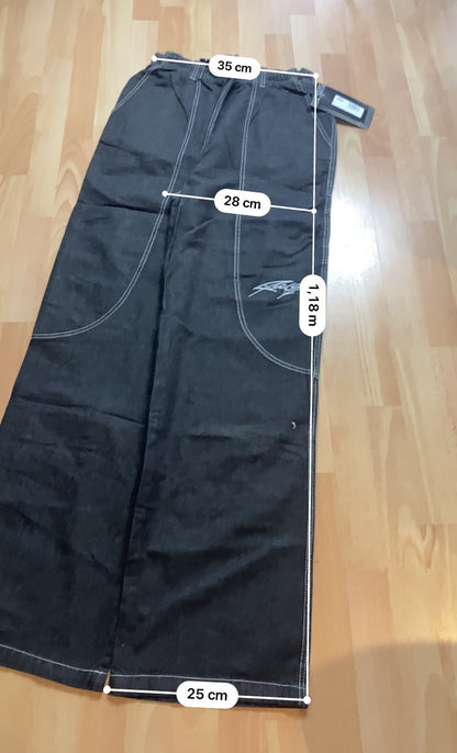 PicoWear baggy hiphop - Size 44-46-48 - vintage - ample - brodé - 1990s - 2000s - cybery2k - rare