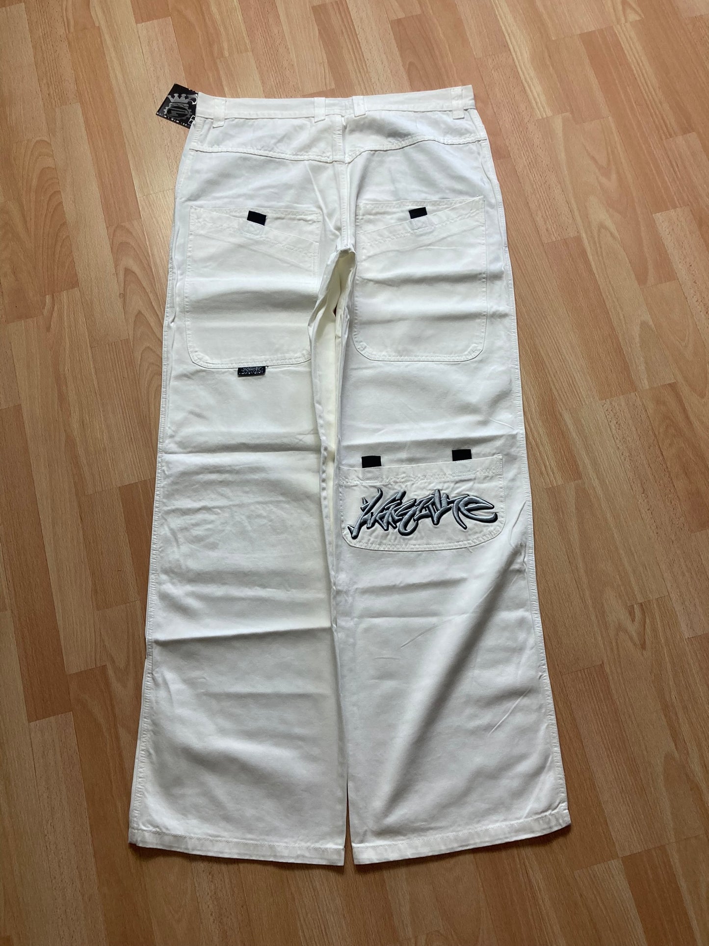 PicoWear baggy hiphop - Size 44-48-54 - vintage - ample - brodé - 1990s - 2000s - cybery2k - rare