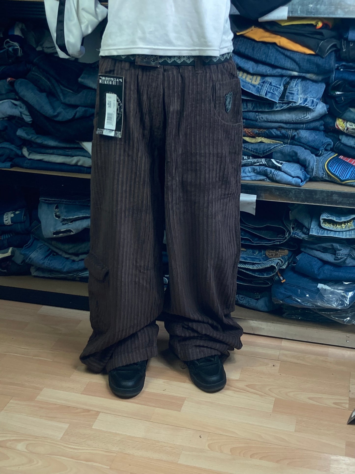 Pico baggy hiphop - Size 44 - vintage - ample - brodé - 1990s - 2000s - cybery2k - rare