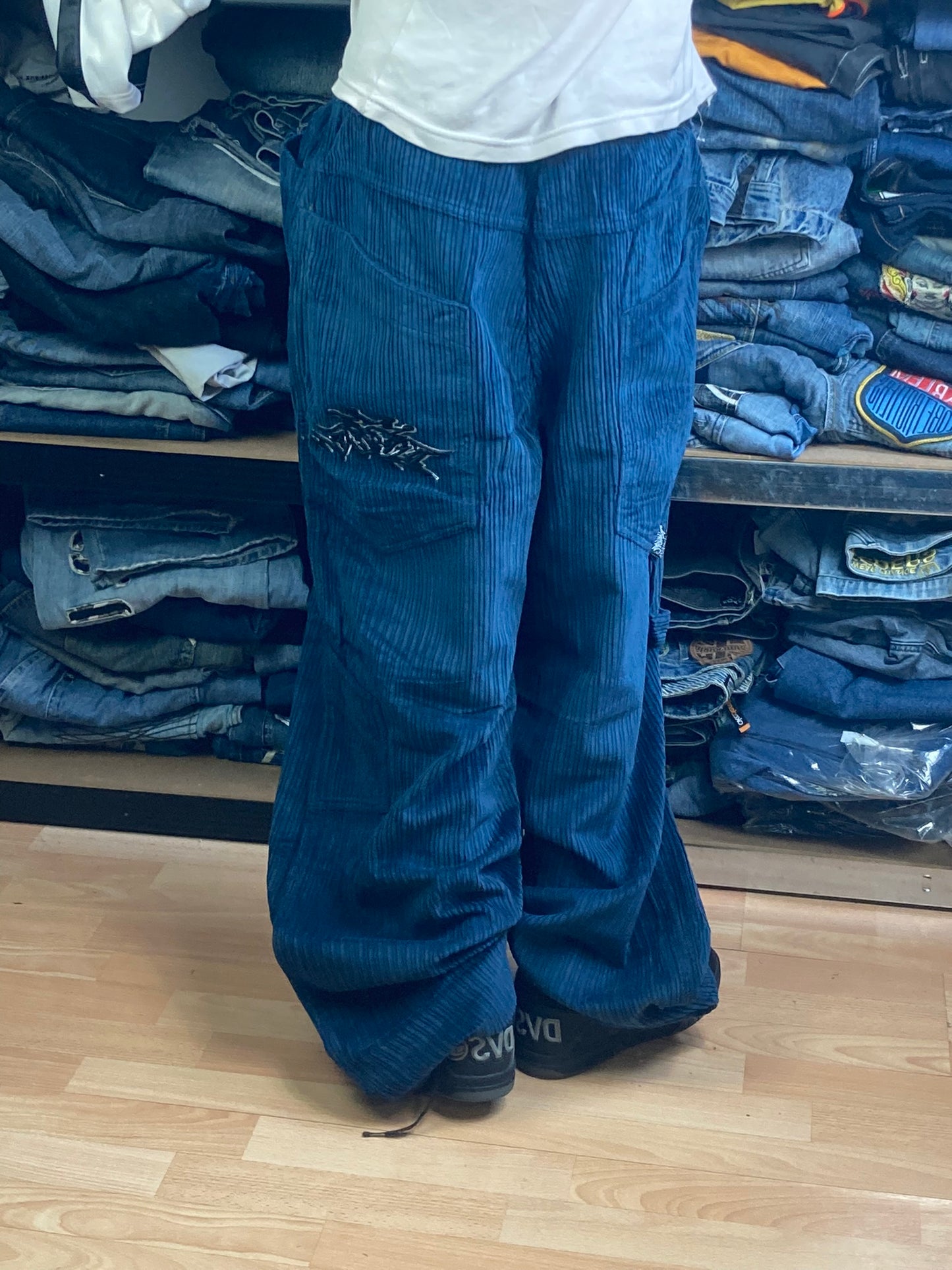 Pico baggy hiphop - Size  44 - vintage - ample - brodé - 1990s - 2000s - cybery2k - rare