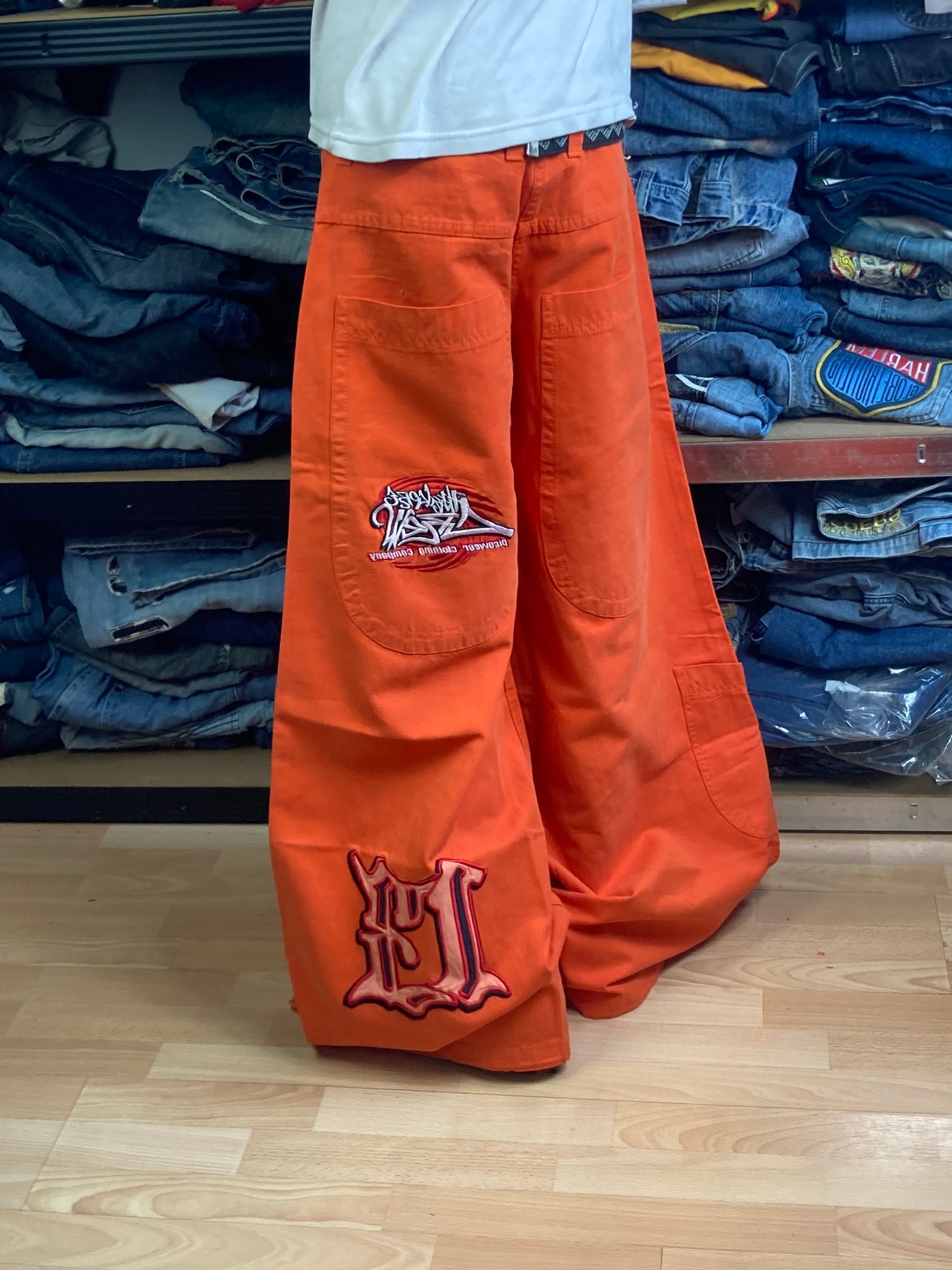 Pico baggy hiphop - Size 40 - vintage - ample - brodé - 1990s - 2000s - cybery2k - rare