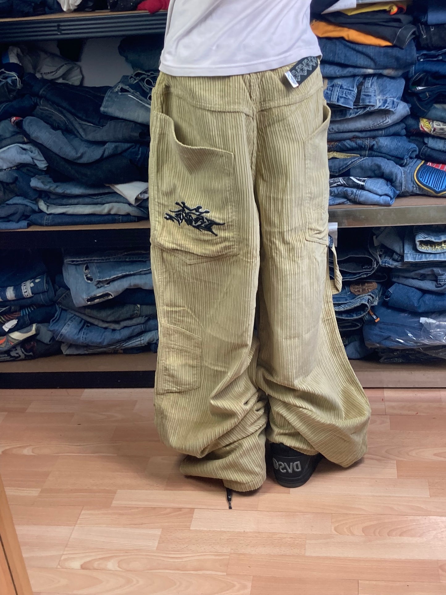 Pico baggy hiphop - Size 50 - vintage - ample - brodé - 1990s - 2000s - cybery2k - rare