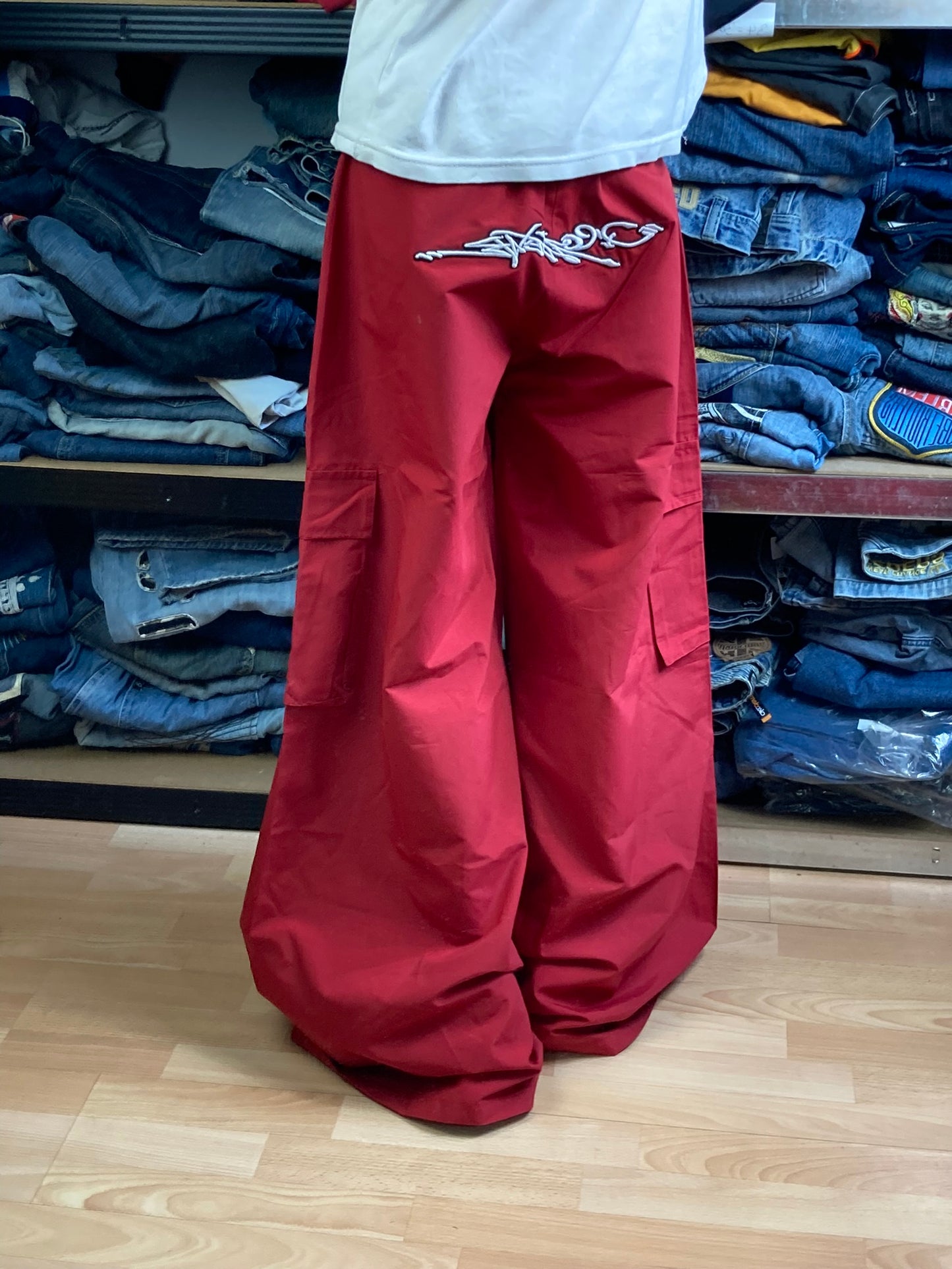 PicoWear baggy hiphop - Size 42 - vintage - ample - brodé - 1990s - 2000s - cybery2k - rare