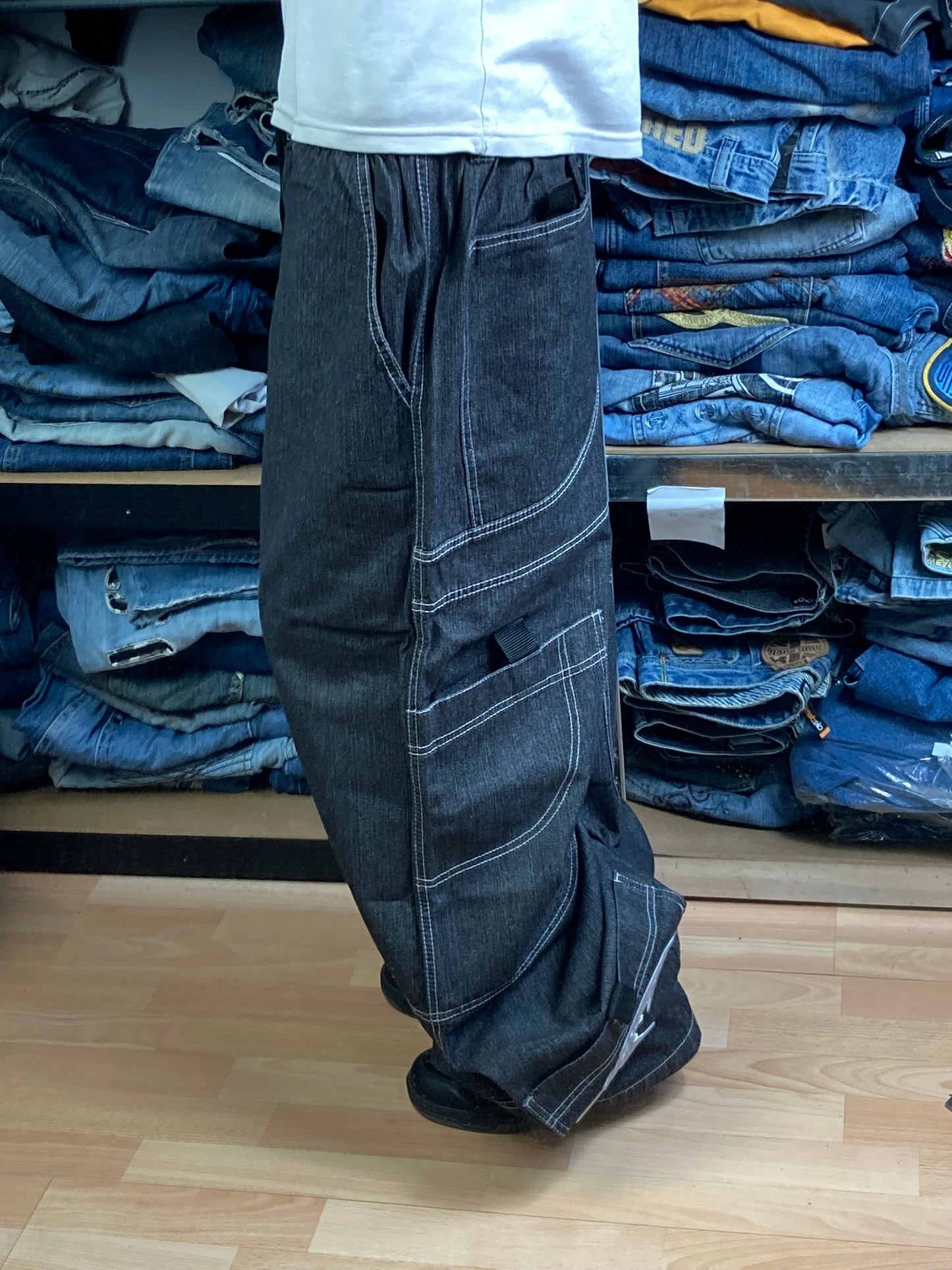 PicoWear baggy hiphop - Size 44-46-48 - vintage - ample - brodé - 1990s - 2000s - cybery2k - rare