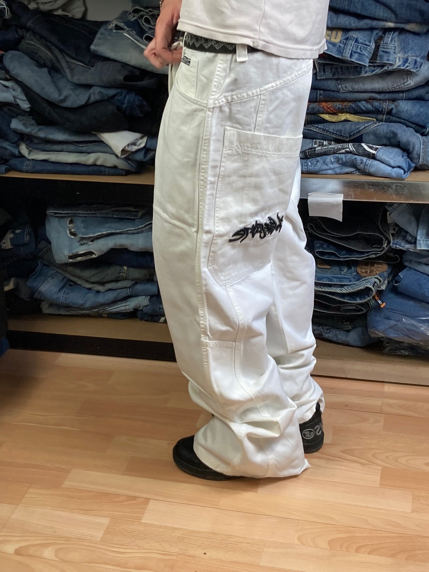 PicoWear baggy hiphop - Size 48 - vintage - ample - brodé - 1990s - 2000s - cybery2k - rare