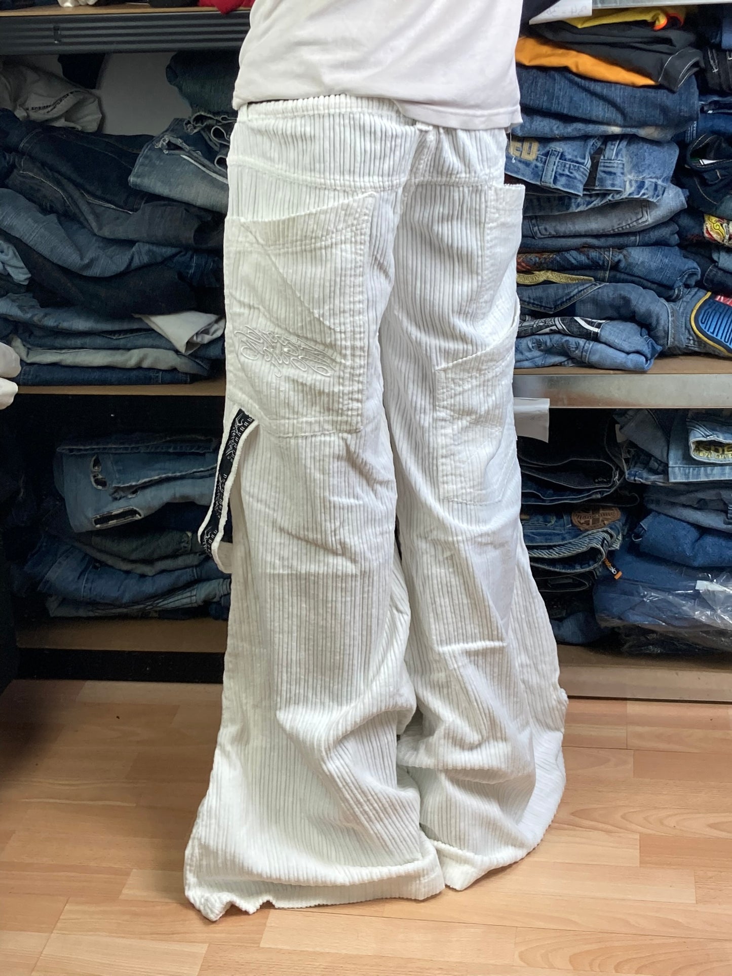 PicoWear baggy hiphop - Size36-38-42 - vintage - ample - brodé - 1990s - 2000s - cybery2k - rare