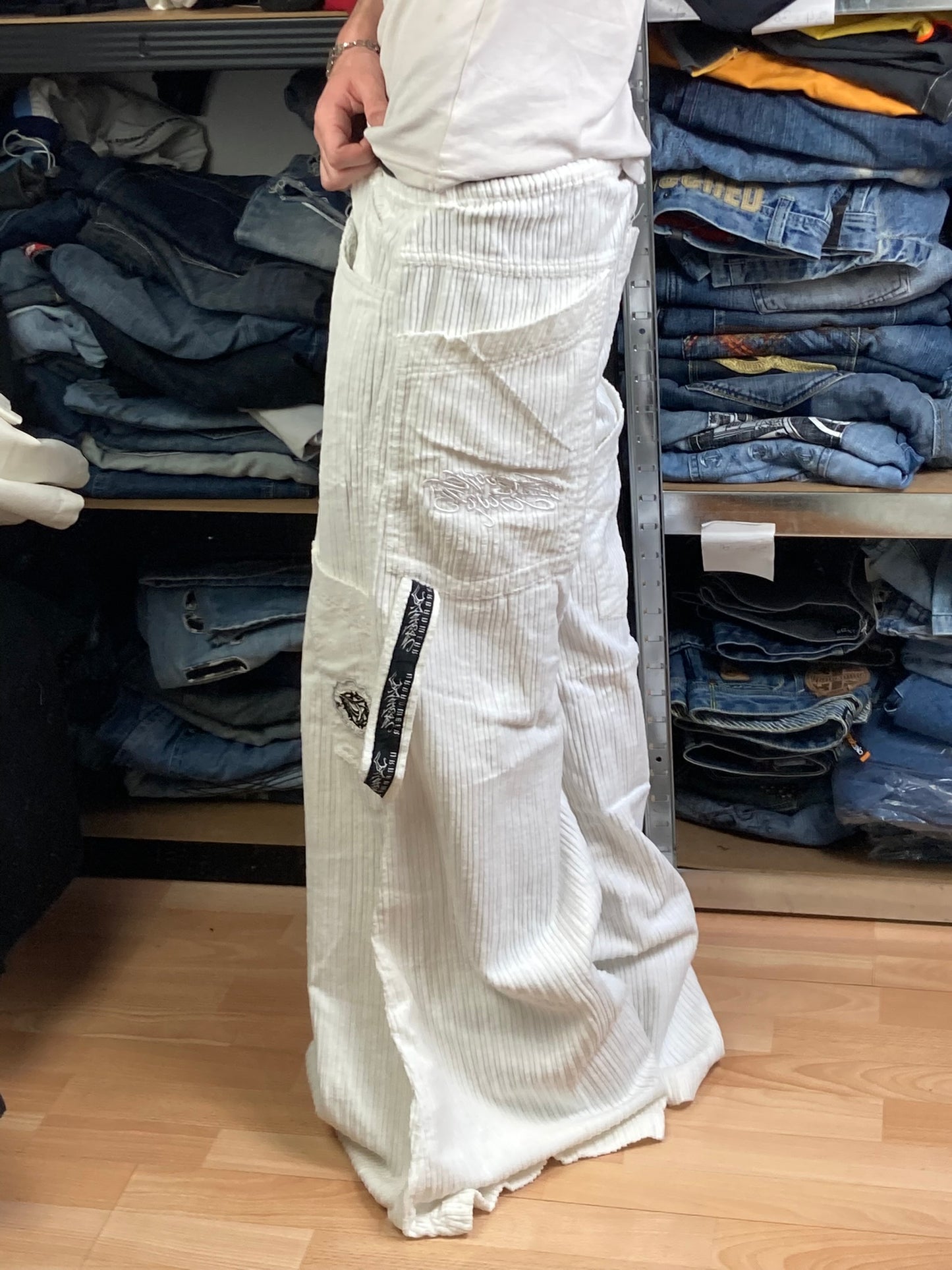 PicoWear baggy hiphop - Size36-38-42 - vintage - ample - brodé - 1990s - 2000s - cybery2k - rare