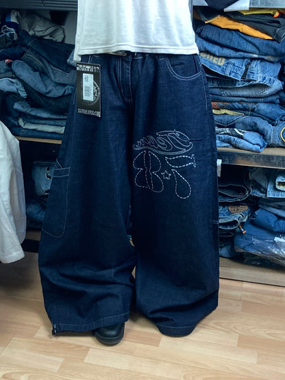 PicoWear baggy hiphop - Size36-38-40-42-44 - vintage - ample - brodé - 1990s - 2000s - cybery2k - rare