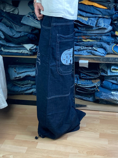 PicoWear baggy hiphop - Size36-38-40-42-44 - vintage - ample - brodé - 1990s - 2000s - cybery2k - rare