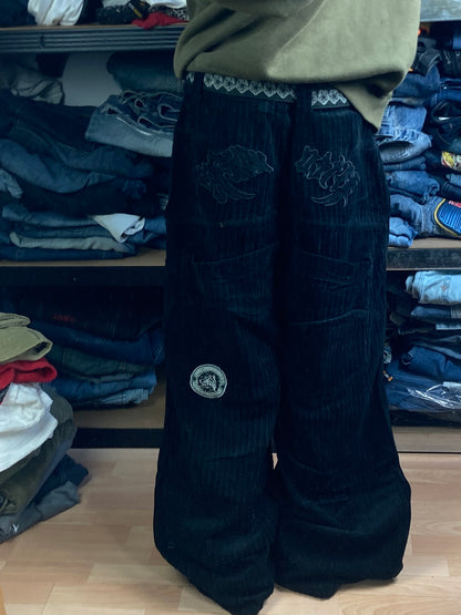 PicoWear baggy hiphop - Size 38-40 - vintage - ample - brodé - 1990s - 2000s - cybery2k - rare