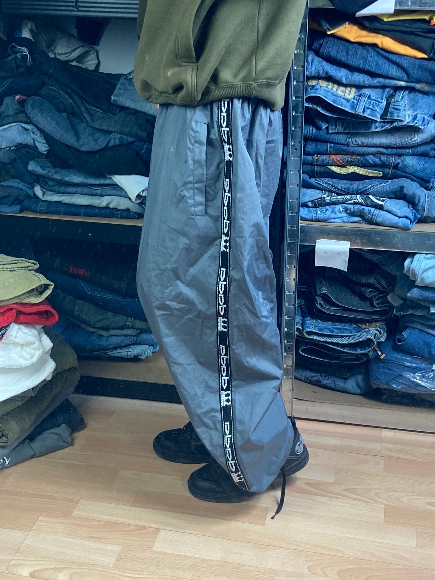 Dada Supreme jogging hiphop - Size L - vintage - ample - brodé - 1990s - 2000s - cybery2k - rare