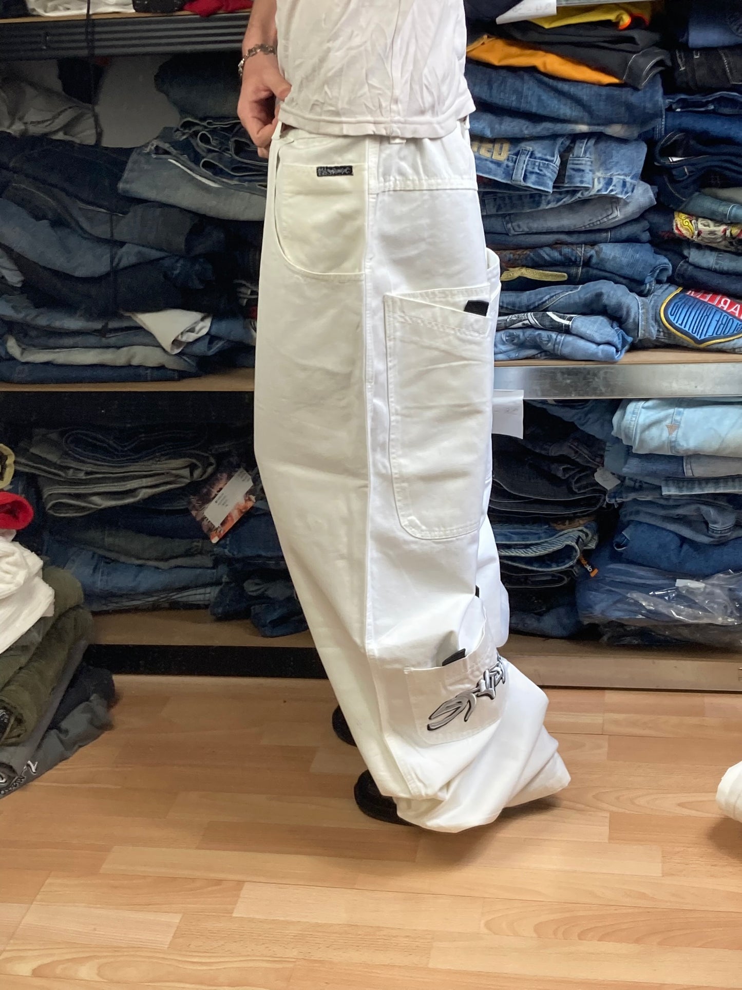 PicoWear baggy hiphop - Size 44-48-54 - vintage - ample - brodé - 1990s - 2000s - cybery2k - rare