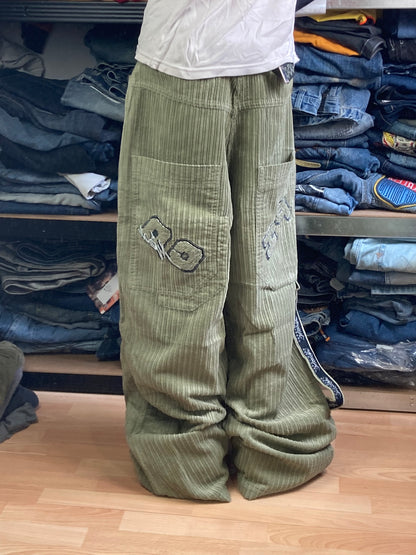 PicoWear baggy hiphop - Size 46 - vintage - ample - brodé - 1990s - 2000s - cybery2k - rare