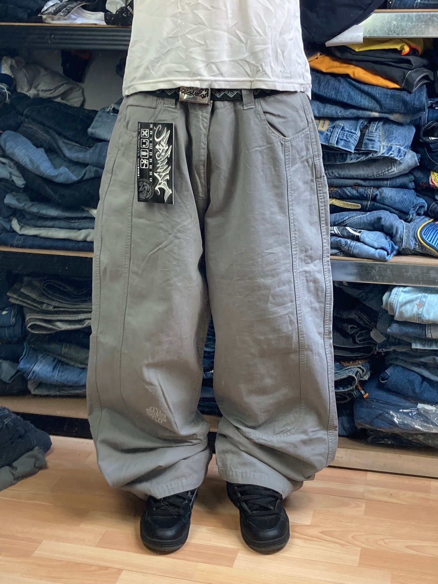 PicoWear baggy hiphop - Size 40-42-44-46-48 - vintage - ample - brodé - 1990s - 2000s - cybery2k - rare
