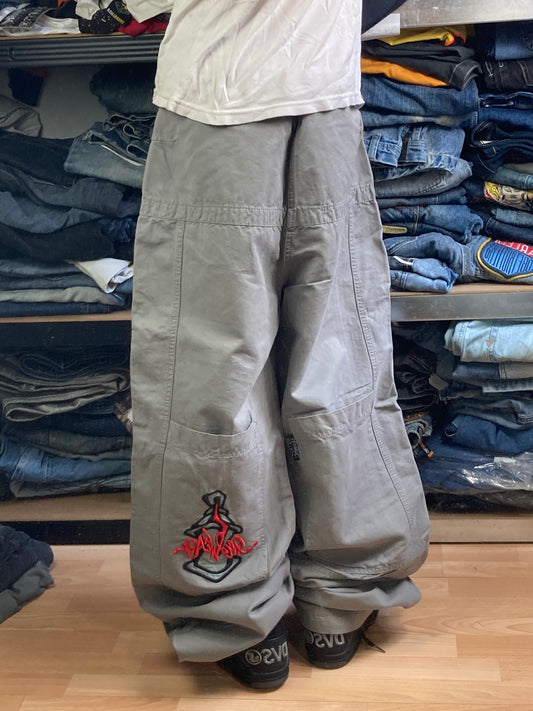 PicoWear baggy hiphop - Size 40-42-44-46-48 - vintage - ample - brodé - 1990s - 2000s - cybery2k - rare