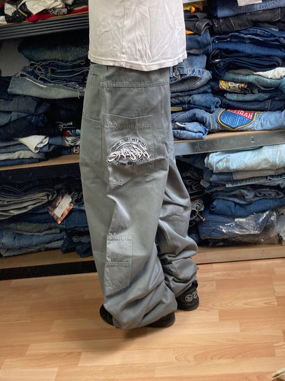 PicoWear baggy hiphop - Size 46 - vintage - ample - brodé - 1990s - 2000s - cybery2k - rare