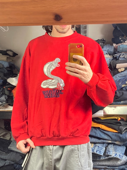 Crewneck JohnyBlaze hiphop - Size  M - vintage - ample - brodé - 1990s - 2000s - cybery2k - rare