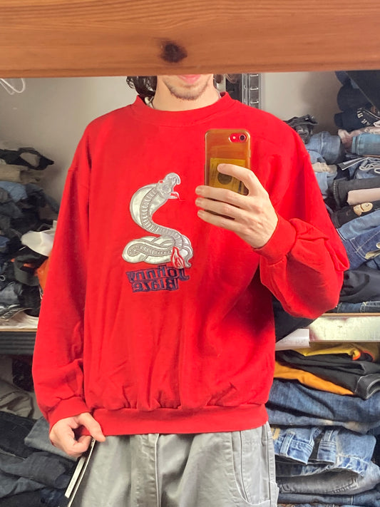 Crewneck JohnyBlaze hiphop - Size  M - vintage - ample - brodé - 1990s - 2000s - cybery2k - rare