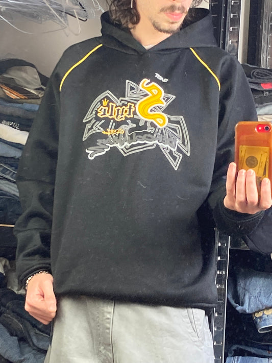 Hoodie Spotgang hiphop - Size M  - vintage - ample - brodé - 1990s - 2000s - cybery2k - rare