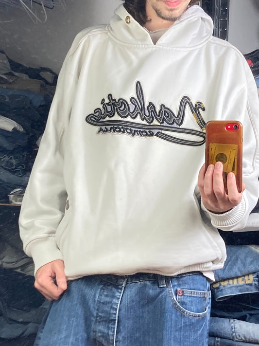 Hoodie Narkotic hiphop - Size XL - vintage - ample - brodé - 1990s - 2000s - cybery2k - rare