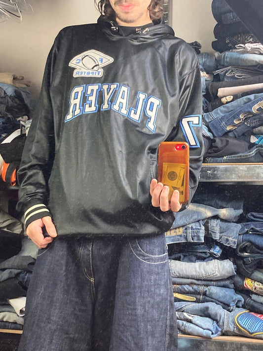 Tipster hoodie hiphop - Size - vintage - ample - brodé - 1990s - 2000s - cybery2k - rare