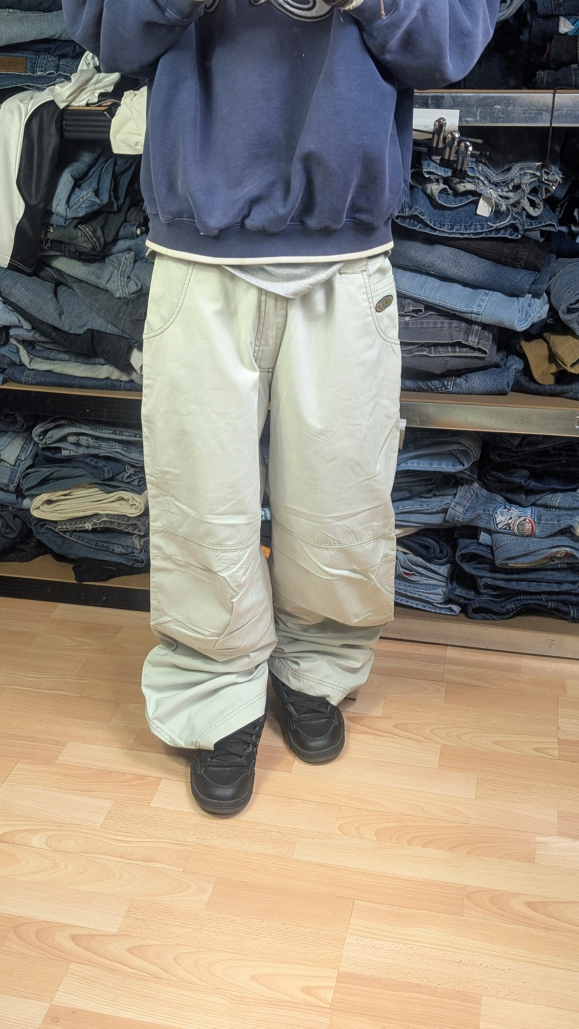 DDP baggy hiphop - Size 40 - vintage - ample - brodé - 1990s - 2000s - cybery2k - rare Bigshopstyle